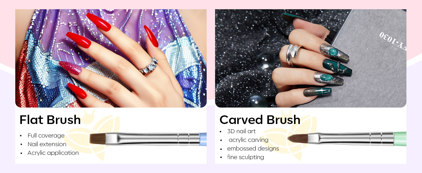 nail brushes