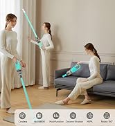 TROURAY 6 in 1 Cordless Green Vacuum Cleaners