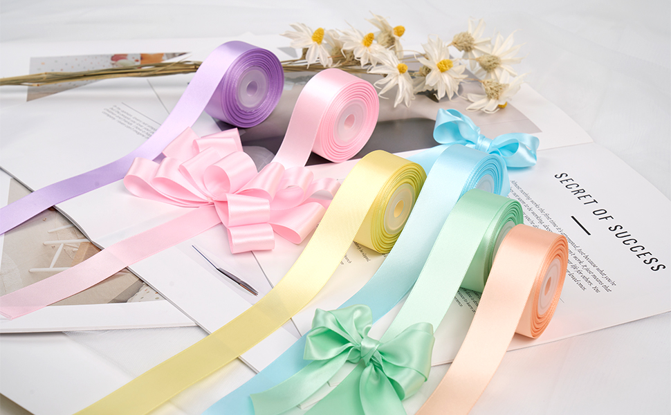 pastel ribbon