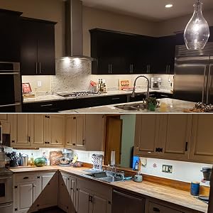 kitchen under cabinet light kit daylight 5000K