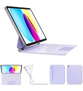 RAYMCRAFT for iPad 11th(A16, 2025)/10th Generation Case with Keyboard, Magic Keyboard 2022, Sprin...