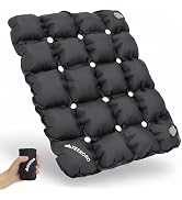 YEEKORO Inflatable Seat Cushion, Porous Design Sitting Pad, Air Seat Cushion, Portable Seat Cushi...