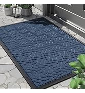 Yimobra Front Door Mat, Waterproof Indoor Outdoor Welcome Mats for Entrance, Heavy Duty Non-Slip ...