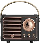 Baolira Retro Bluetooth Speaker Bluetooth Mini Speaker,Outdoor Wireless Speaker with Crystal Clea...