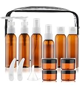 Cosywell Travel Size Bottles for Toiletries 14 Pack 2oz TSA Approved Toiletry Bottles Leak Proof ...