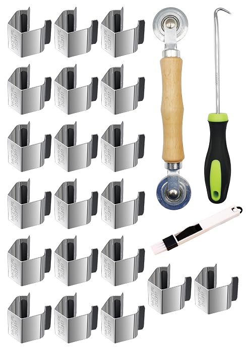 screen cross bar clips plastic window screening