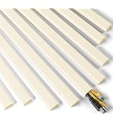 Delamu 142in Beige Cord Hider Cable Hider, Cord Covers for 2-3 Wires on Wall, Premium Wire Hiders...