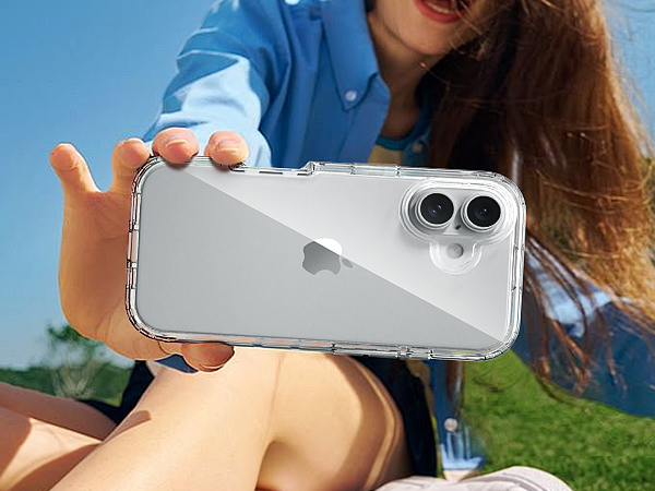IDweel Hybrid 2 in 1 Durable Crystal Clear Case