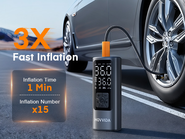 Portbale tire inflator