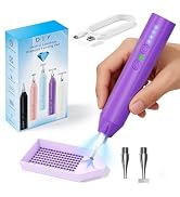 Heyseri Electric Diamond Painting Pen, “Try Paint without Wax”, Cordless Diamond Art Pens, “Charg...