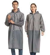 gray adult raincoat