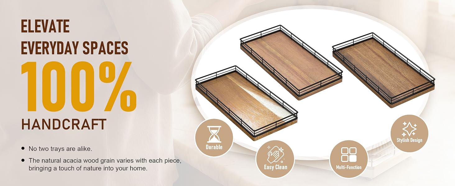 wooden tray