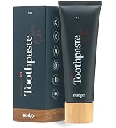 Nudge Nano Hydroxyapatite Toothpaste, Vitamin E, Fluoride-Free, SLS Free, Helps Remineralize, Sup...