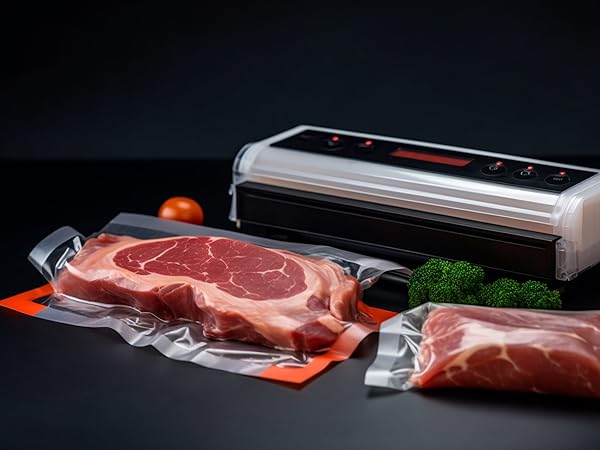 Cloudslucky Vacuum Seal Bag for Food Saver Sealer a Meal Sous Vide Bag Cooking