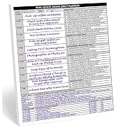 real estate agent daily planner notepad todo list notepad to do notepad planner log checkbox routine