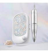Electric Nail Drill Professional 45000RPM, Portable Smart Touch Display Electric Nail File, 4000m...