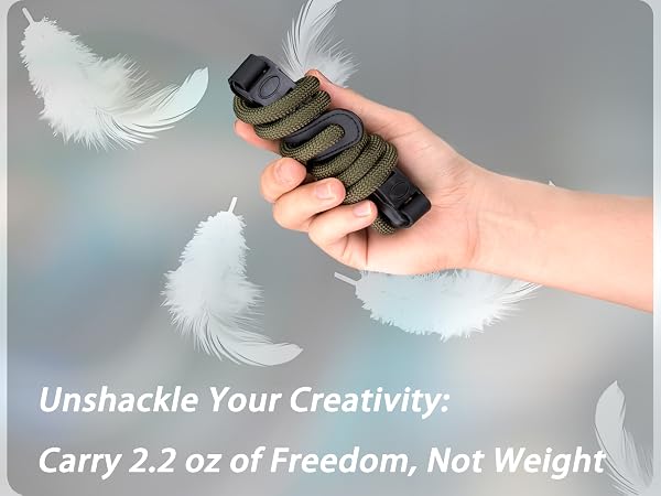 quick release rope camera strap
