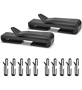 CooBigo Plastic Webbing Ending Clip 20 Pack Tactical Molle Belt Clip Hook Outdoor Backpack Strap ...