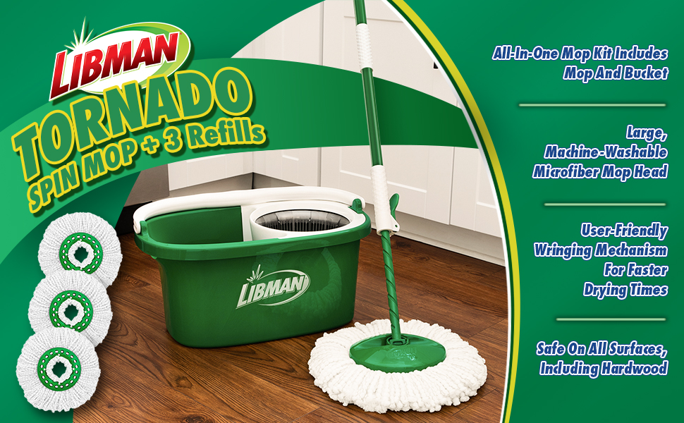 Libman Tornadao Spin Mop