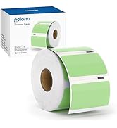 POLONO Genuine 2.25”x1.25” Direct Thermal Label, Perforated Stickers for Address, UPC Barcode, Ad...