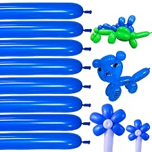 long balloons dark blue