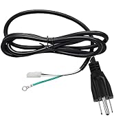 Replacement Barbecue Power Cord, Compatible with Pit Boss& Traeger Wood Pellet Grills, 6 Feet Smo...