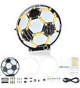 MIOYOOW Soccer Ball LED Light Kit, DIY Filament Electronics Project with Sound Control & 5 Lighti...