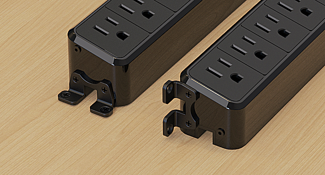 black extension cord 6ft