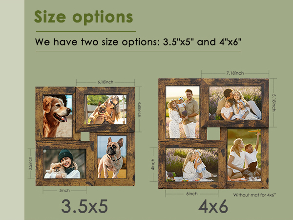 Collage Picture Frame 4x6