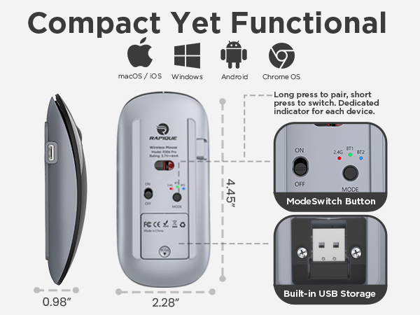 R306 PRO Wireless Mouse