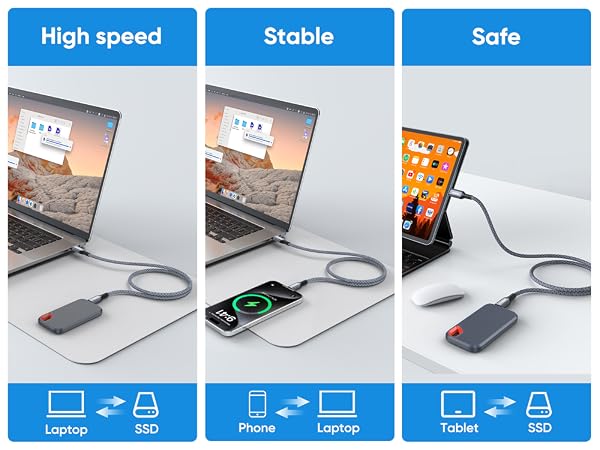 usbc to usbc data cable