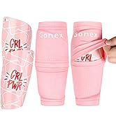 Gonex Soccer Shin Guards for Kids Adult, Youth Boys Girls Shin Guards Slip in Soccer Shin Pad Sle...