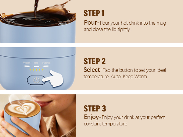 Self Heating Coffee Mug