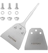 FASTORS SDS Plus Floor Scraper Kit,Thinset & Vinyl Siding Removal Tool,Heavy Duty 5 Inch x 11 Inc...