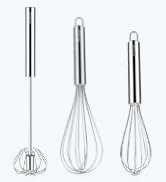 Stainless Steel Whisk Set
