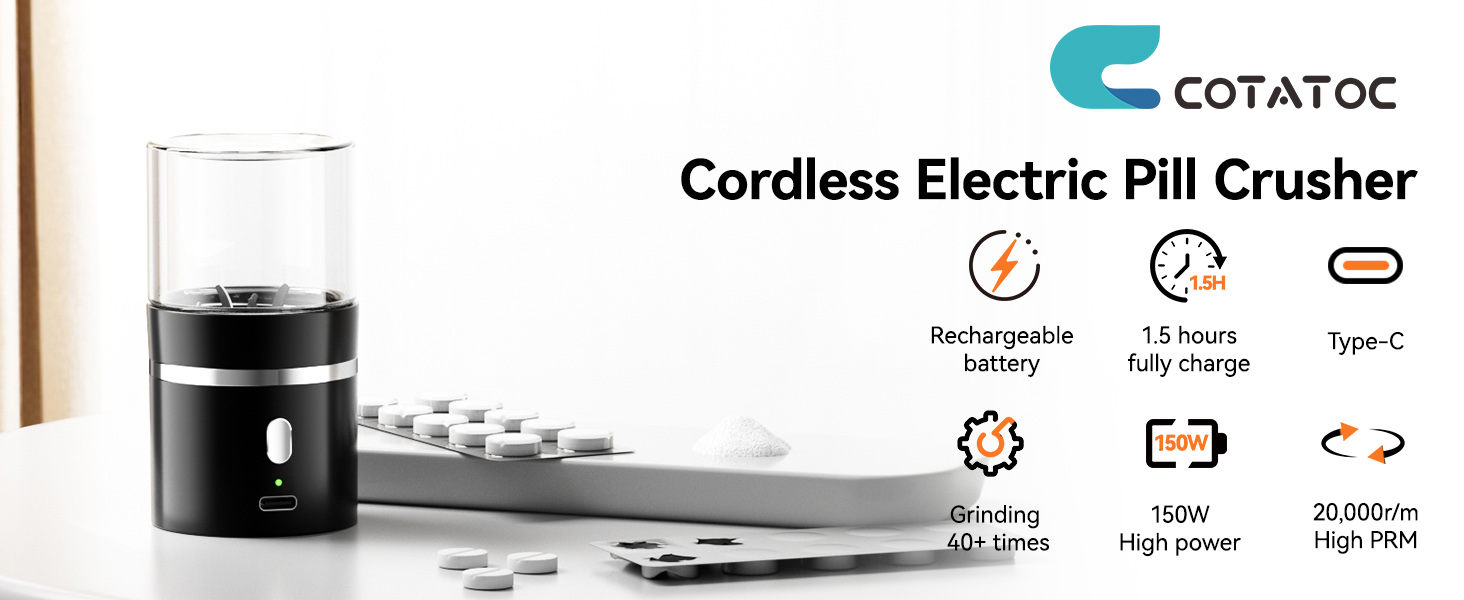 electric pill crusher