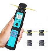 Groword Optical Fiber Identifier with 800-1700nm Wave Respond, Detection Rang +13~-50dBm,Built-in...
