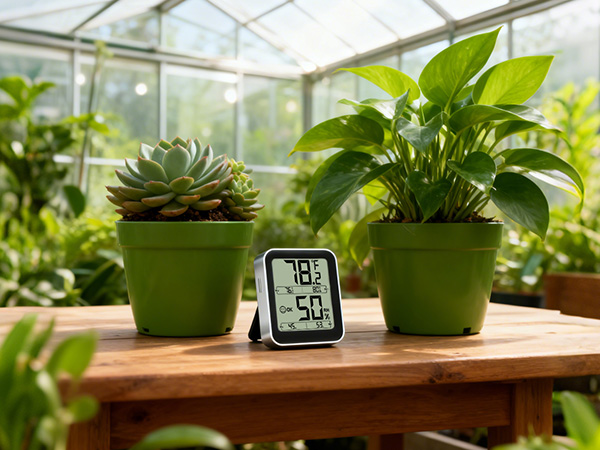 hygrometer indoor humidity for green house