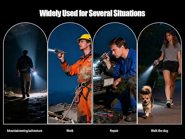 rechargeable flashlights