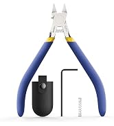 VCELINK Ultra-Thin Model Nipper 4.7", Single Blade Cutter for Plastic Model | Ultra-Thin Design f...