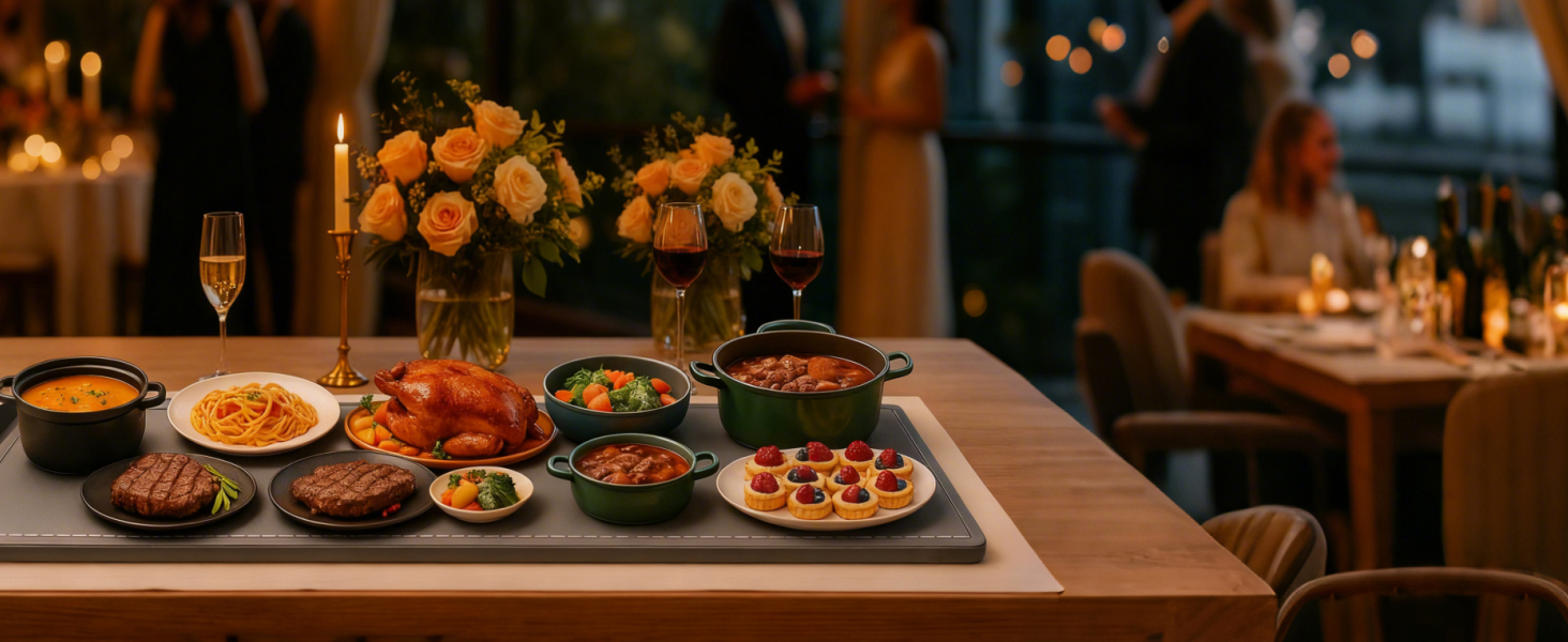 food warming mat for celebrations
