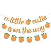 GLITTER BANNER SET | A LITTLE CUTIE IS ON THE WAY