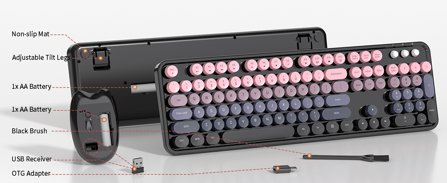 Keyboard and Mouse Wireless