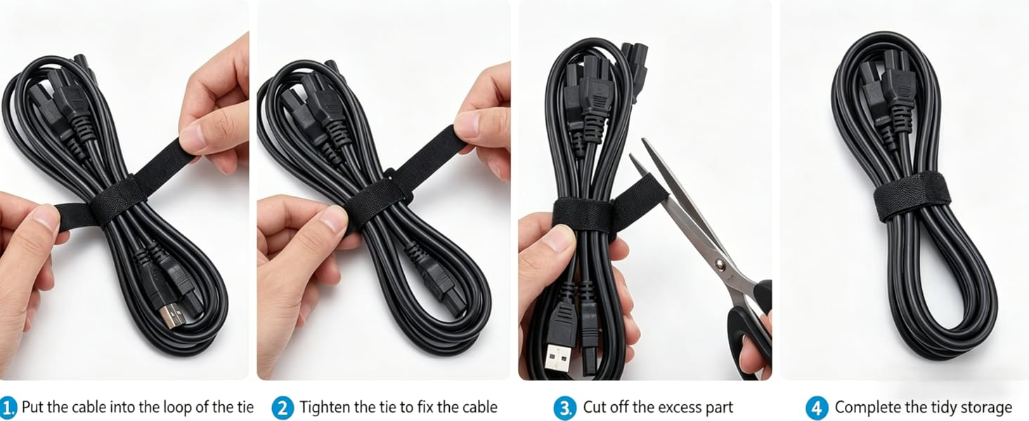 Reusable Fastening Cable Ties