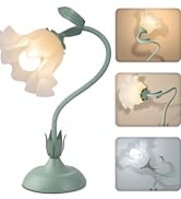 flower table lamp