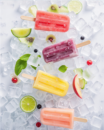 Silicone popsicles molds