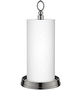 KASUNTO Paper Towel Holder (with Heavy Weighted Base) Steel Paper Towel Holder countertop,Paper T...