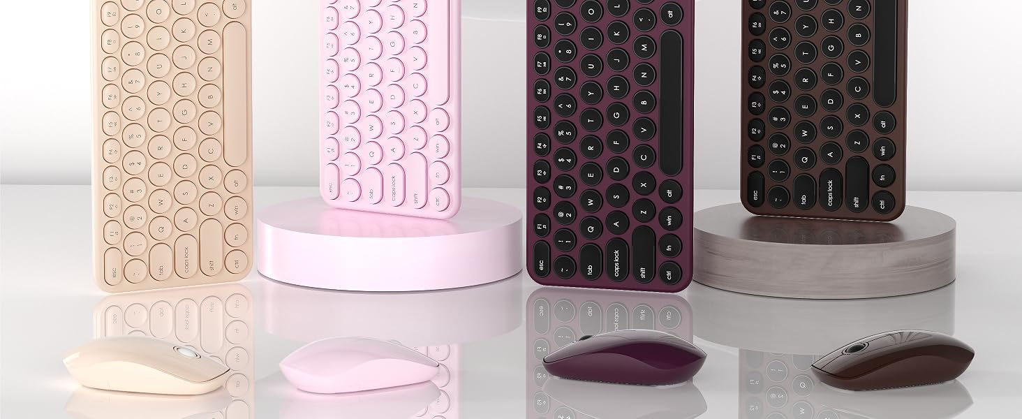 Wireless Keyboard and Mouse Combo