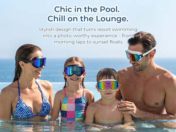 Youth swim goggles boys girls