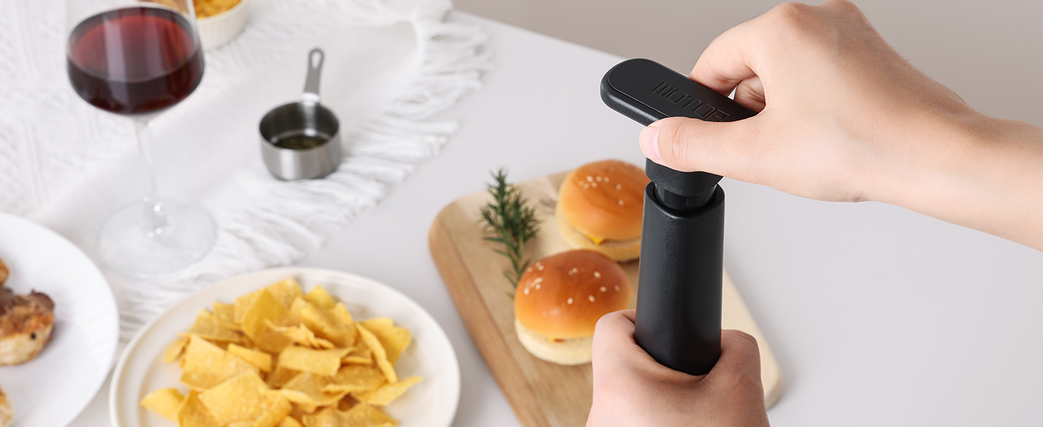 wine vacuum pump and stopper